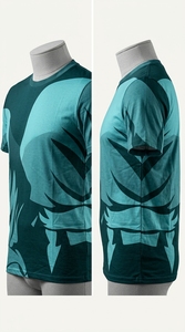 Camiseta de poliéster de secado rápido para hombre, cómoda, transpirable, para uso diario, camiseta básica - Product Image 2