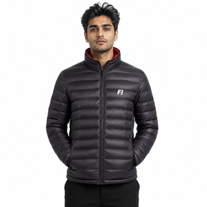 <b>Men</b>’s Lightweight Insulated Puffer <b>Jacket</b> Quilted Full Zip Stand Collar <b>Warm</b> Winter <b>Men's</b> <b>Jackets</b> Casual Outdoor Coat Wholesale - Product Image 1