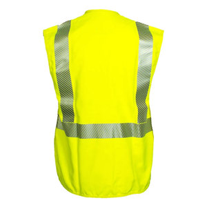 OEM Road Construction High Visibility Work Wear <b>Jackets</b> Reflective Tape Safety <b>Workers</b> Breathable Vest <b>Jackets</b> - Product Image 6