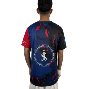 T-shirt de sport pour homme 2026 100% polyester, personnalisable avec impression intégrale, sublimation sur mesure - Product Image 5