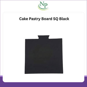 Tablas de Repostería Cuadradas de Color Negro de Alta Calidad - Soporte para Pasteles de Grado Alimenticio para Eventos y Panaderías a Precio de Descuento en Oferta - Product Image 2