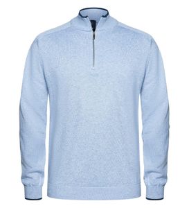 Pull à demi-zip pour homme de haute qualité, manches longues, respirant, décontracté, pour l'hiver, style streetwear, logo personnalisé - Product Image 2