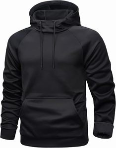 Sweat-shirt à capuche gris foncé avec manches contrastées, fermeture éclair intégrale, vêtement décontracté pour adultes, toutes saisons, séchage rapide, usage promotionnel - Product Image 6