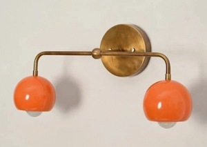 Lámpara de Pared Sputnik de Estilo Mid-Century, Acabado en Latón, Moderna y Vintage, para Decoración del Hogar u Oficina - Product Image 2
