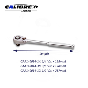 Llave de trinquete TAIWAN CALIBRE de 1/4", 3/8" o 1/2" con 120 dientes y liberación rápida - Product Image 2