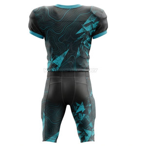American Football Uniform Lightweight Team Jersey And Football Pants With Premium Sublimation For <b>Athletic</b> Performance - Product Image 2