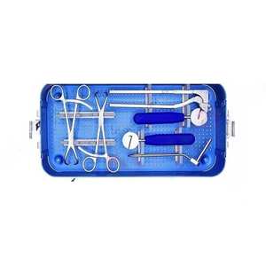 Instruments chirurgicaux orthopédiques : Kit d'instruments pour plaque de fixation de reconstruction des côtes, pour chirurgie thoracique, réutilisable, pour chiens - Product Image 6