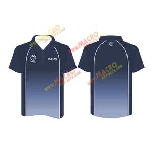 Polo de poliéster de malla 100% personalizado, camisa de sublimación, diseño tu propio - Product Image 1