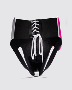 Protège-entrejambe Brown Fly Boxing en cuir véritable pour entraînement et sparring Muay Thai, gants réglables, équipement de protection sportive - Product Image 6