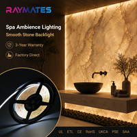 Bande lumineuse LED COB 24V à réponse rapide pour l'intérieur de voiture, pour la décoration automobile et l'éclairage d'ambiance, CRI 90 élevé