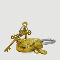 Cadenas Amazon en forme d'abeille, finition abordable, résistant à la rouille, cadenas parfait, cadenas poli, forme unique pour la maison