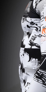 Conjunto de Entrenamiento, Pantalones Cortos Rash Guard para Fitness, Grappling, Ropa de Lucha, Uso en Exteriores, Spandex/Poliéster de Alta Calidad, Antibacteriano - Product Image 3