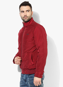 Blousons d'hiver décontractés à manches longues pour jeunes hommes avec broderie au poignet, col montant, fermeture éclair, service OEM, logo frontal - Product Image 5