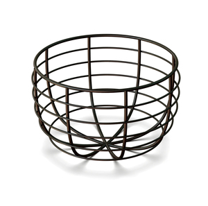 Modern Metal <b>Wire</b> <b>Storage</b> <b>Basket</b> Circle Shape Multi-Purpose Neatening Organizer - Product Image 1