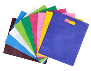 Customizable Multi-Printing <b>Recyclable</b> Durable Eco-Friendly PP Vest Handle Flat Stereo D-Cut 3D Box Design Non-Woven <b>Bags</b> - Product Image 5