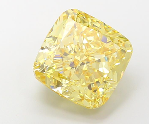 Diamante Cultivado en Laboratorio con Certificación IGI, Corte Cojín de 8.02 CT, Color Amarillo Intenso, Claridad VS1, CVD LG 683581802, Joyería ROYAL GEMS - Product Image 4