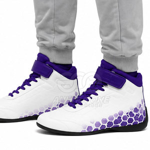 Zapatos Cómodos para Karting, Material Transpirable, Construcción Ligera, Suela de Alta Adherencia, para Sesiones Diarias de Carreras - Product Image 6