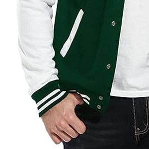 Chaquetas Varsity de Alta Calidad en Tela de Lana, Chaquetas Letterman de Invierno con Logotipo Personalizado al por Mayor para Niños - Product Image 4