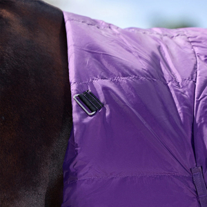 Nouvelles couvertures imperméables pour écuries de chevaux avec logo personnalisé, en tissu de coton respirant, séchage rapide, toutes saisons, pour la course, à bas prix - Product Image 4