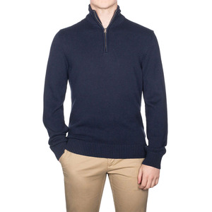 Men's Half Zip Pullover Sweater Long Sleeve Neck Knit <b>Jumper</b> Casual Business Wholesale - Product Image 1