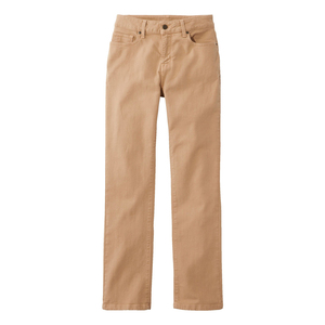 Jean droit pour femme, taille haute, longueur intégrale, couleur unie, décontracté, respirant, écologique, vintage, 100 % coton, denim lavable - Product Image 1