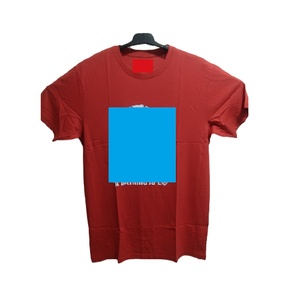 2024 nouveau Style en gros à manches courtes bio décontracté blanc Oem Castomized Logo hommes T-shirt Sublimation à la mode côtes o-cou T-shirt - Product Image 1