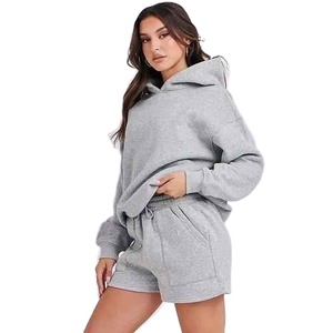 ชุดฮู้ดดี้โอเวอร์ไซส์ผ้าแห้งเร็วคุณภาพดีสำหรับผู้หญิง สไตล์ฮิปฮอป เหมาะสำหรับฤดูร้อน - Product Image 4