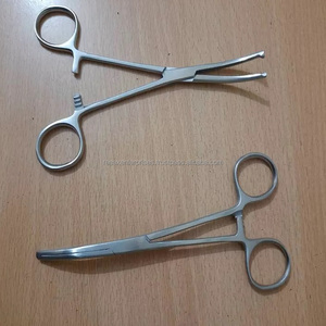 คีมหนีบหลอดเลือดโคเชอร์แบบโค้ง ทำจากเหล็กกล้าไร้สนิม ขนาด 6 นิ้ว อุปกรณ์ผ่าตัดทั่วไป - Product Image 6
