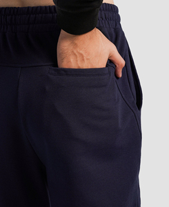 กางเกงจ็อกเกอร์ผู้ชายแบบสั่งทำพิเศษสำหรับฤดูใบไม้ร่วง เอวสูง ระบายอากาศได้ดี ทนทาน สวมใส่สบาย ทรงลำลอง ลายเรียบ OEM - Product Image 5