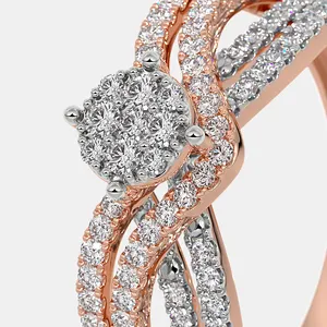 Luxury Design <b>Diamond</b> <b>Ring</b> for Engagement Wedding Daily Wear and Party Occasion Use for World Wide Export Price - Product Image 4