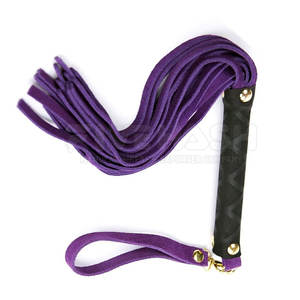 Fouets d'équitation sur mesure avec poignée antidérapante et embout en cuir véritable - Product Image 5