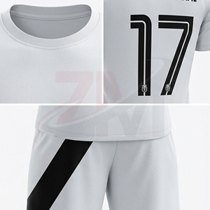 ชุดทีมฟุตบอล เสื้อฟุตบอล ชุดฟุตบอล ชุดยูนิฟอร์มฟุตบอล ชุดเสื้อฟุตบอลแบบซับลิเมชั่นสั่งทำพิเศษ กางเกงขาสั้น ชุดน้ำหนักเบา - Product Image 4