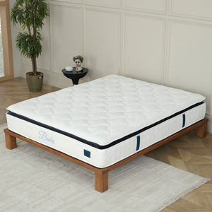 Juego de Muebles de Dormitorio Moderno Berfa King, Base de Cama Tapizada con Almacenamiento, Colchón con Base de Muelles y Cabecera, Fabricante Turquía - Product Image 2