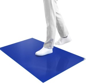 Tapis adhésif antimicrobien en PE souple de qualité médicale Kosan, fabriqué en Corée, avec logo personnalisé, pour salle blanche, contrôle de la poussière et prévention de la contamination - Product Image 4