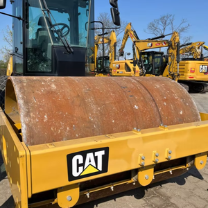 Ventas Industriales de Compactadores de Suelo de un Solo Tambor CS56B de 11 Toneladas para Maquinaria de Construcción Pesada, 2016 - Product Image 1