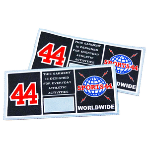 Etiquetas Tejidas Personalizadas para Ropa, Etiquetas Tejidas de Corte Recto, Etiquetas Tejidas Termoadhesivas - Product Image 2