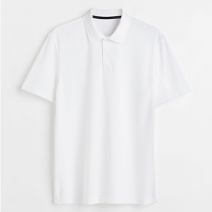 Camiseta polo personalizada 100% algodón para hombre, con bloques de color, manga corta, corte ajustado, en varios colores. - Product Image 6