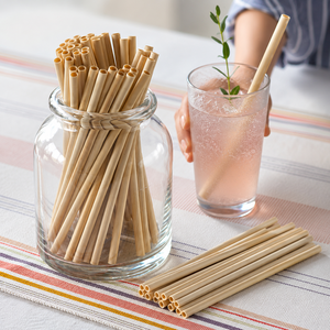 Premium Eco-Friendly Bamboo Drinking Straws Reusable Sustainable VIET DELTA CORPORATION/ MS ALINA - Product Image 1