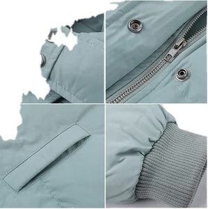 เสื้อโค้ทผู้หญิงสำหรับฤดูหนาวทรงหลวม2025แจ็กเก็ตผ้านวมกันหนาวเสื้อแจ็กเก็ตอุ่นทันสมัยสำหรับหิมะระบายอากาศได้และผ่านกระบวนการเสร็จ - Product Image 3