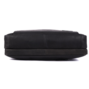 High Demand Black Leather Laptop <b>Bag</b> Sleeve Portable <b>Computer</b> Case Minimalist Business Travel Pouch From India - Product Image 2