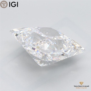 Diamant CVD de qualité supérieure cultivé en laboratoire, clarté VVS1, couleur E, avec certificat IGI, taille princesse, 5,01 carats, conçu pour des bijoux uniques - Product Image 4