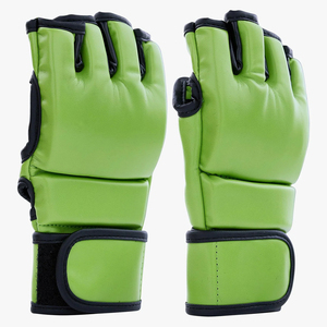 Guantes de Boxeo de Piel de Vacuno y PU para Sparring de MMA, Medios Dedos, Producto de Alta Calidad en Tendencia, Guantes y Manoplas para Grappling de MMA - Product Image 2