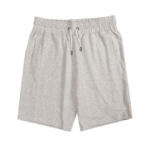 Conjuntos de dos piezas para hombre, camisetas y pantalones cortos deportivos informales de verano en color gris jaspeado. - Product Image 3
