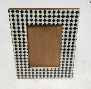 กรอบรูปเรซินสีน้ำลายดอกไม้โรแมนติกกรอบรูปสไตล์วินเทจสำหรับภาพถ่าย4x6เหมาะสำหรับเป็นของขวัญหรือของตกแต่งบ้านสำหรับผู้หญิง - Product Image 2