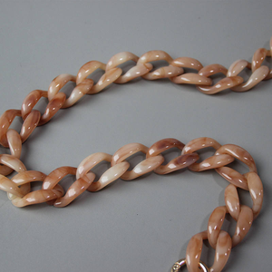 Meetee B-C094 Women's Bag Accessories <b>Retro</b> Plastic Acrylic Chain Strap <b>Decorative</b> Resin Bag Chain for Handbags Link Handle - Product Image 3