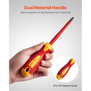Set di 11 Cacciaviti Isolati Professionali per Elettricisti (Teste Torx ed Esagonali 1000V) - Product Image 4