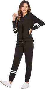Ensemble jogging unisexe avec logo personnalisé, sweat-shirts et pantalons de survêtement pour femmes, ensemble 2 pièces, sweat-shirts et pantalons de survêtement à prix abordable - Product Image 6
