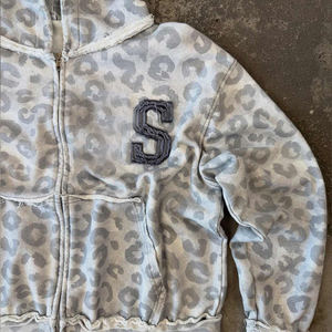 High Quality Eco-Friendly Lightweight Breathable Anti-Wrinkle Polyester/Cotton Fleece Double-Layer Oversized Customizable Autumn - Product Image 4