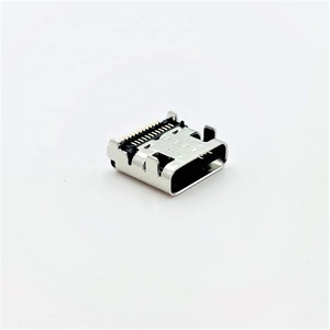 USB 2.0 3.0 3.1 Type C Connecteur femelle Jack Port 24 broches DIP SMT Adaptateur de remplacement à 180 degrés - Product Image 2