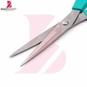 Ciseaux de coiffure professionnels en acier inoxydable avec manche en plastique de qualité supérieure, lame tranchante, outil de coupe de cheveux pour salon - Product Image 6